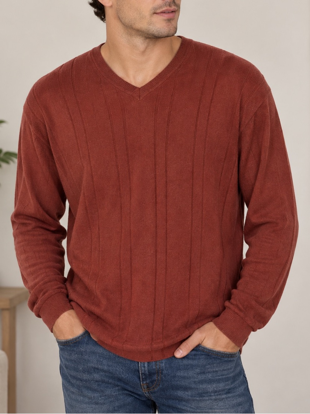 Brandini V-Neck Sweater